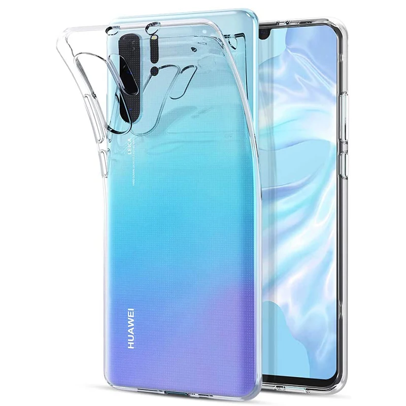 Luxury Shockproof Silicone Soft Clear Ultra Thin Phone Case