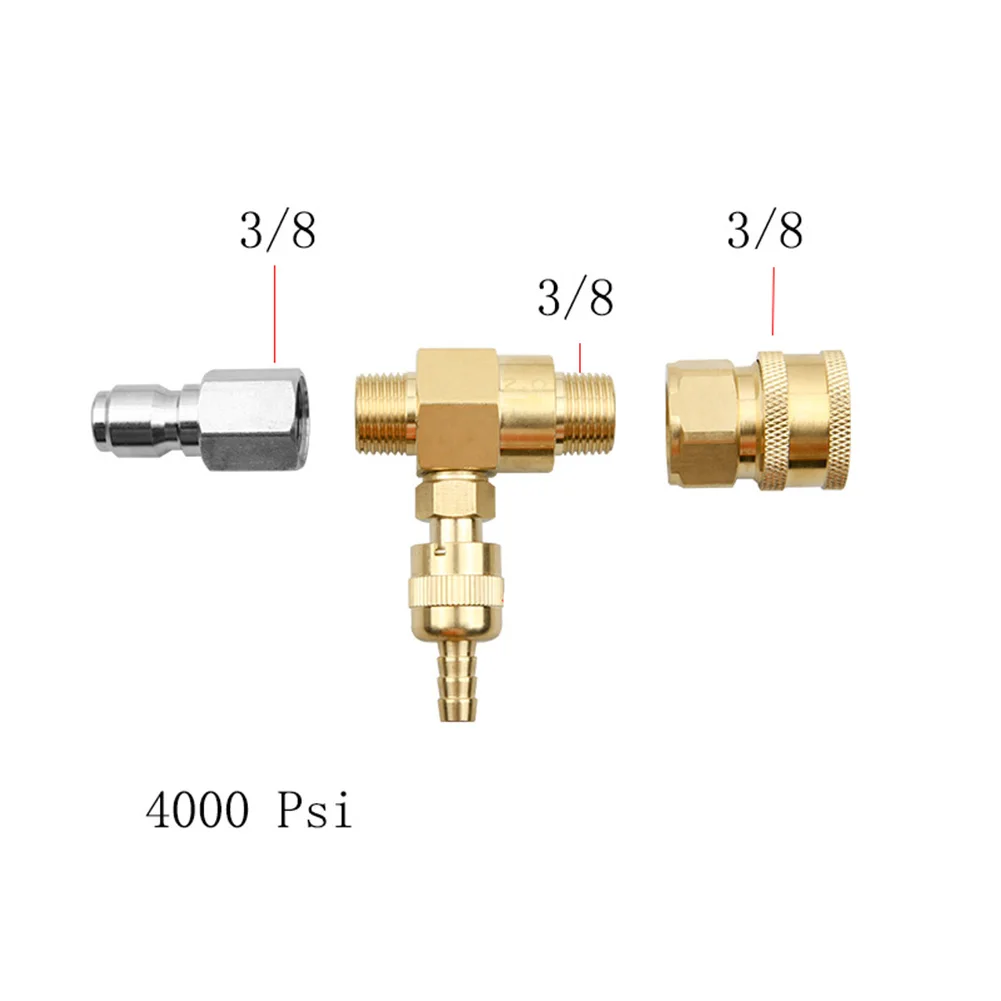 Description Picture 5 of itemPressure Washer Connector Quick Connector Regulating Valve Soap 2 To 5 GPM 4000 PSI Downstream Filter Injector