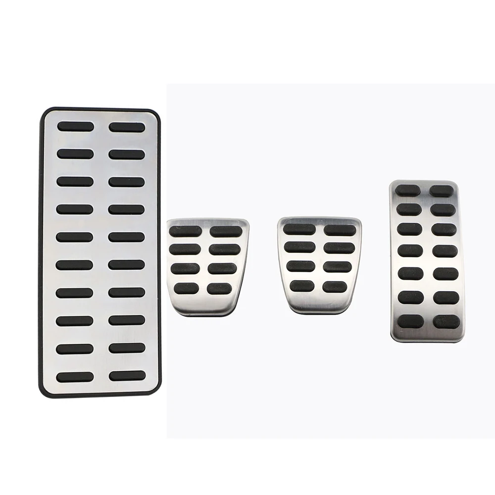Car Pedals Fuel Brake Rest Foot Pedals for Hyundai Ix25 Creta Accent Verna Solaris Sedan 2011-for Kia K2 Rio Soul KX3 Pedal Cover