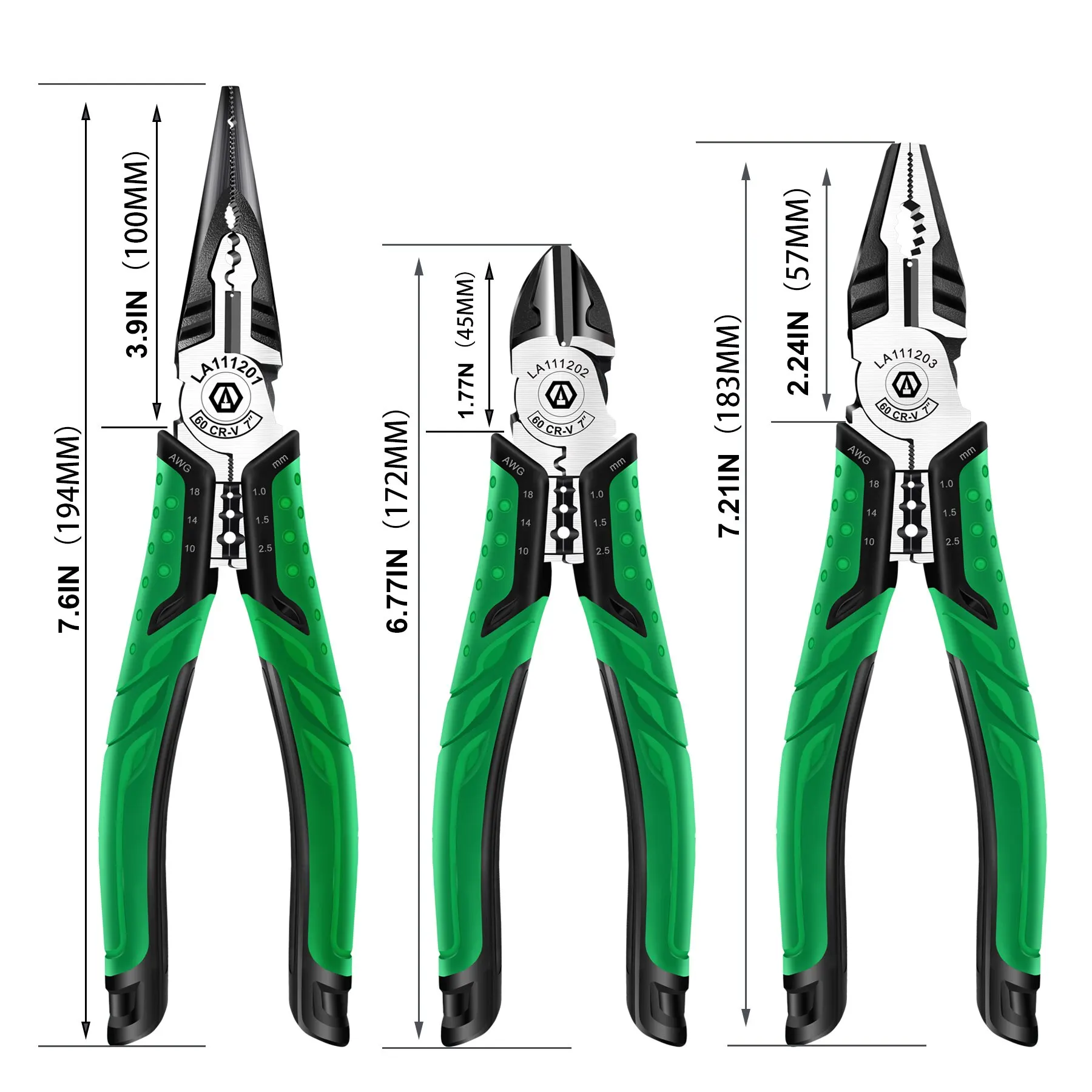11 Inch Long Needle Nose Pliers - Labor Saving Long Reach Pliers For Bending Wire & Precision Work