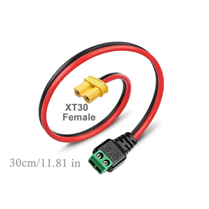 Câble XT30 Mâle/Femelle Sans Soudure 2.50€ - Connecteur Drone FPV
