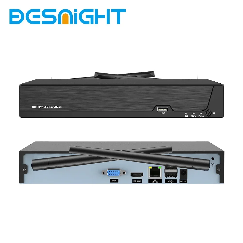 8Ch H.265 5Mp 3Mp Wireless Nvr Recorder Wifi Cctv Camera System P2P Ip Camera Network 8Mp/4K Videoregistratore Nvr Per Xmeye Cloud