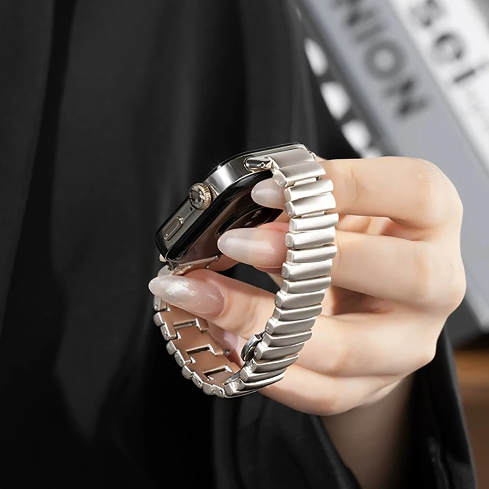 High-Quality Irregular Stainless Steel Bracelet