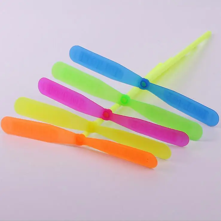 Bamboo Dragonfly Propeller Outdoor Toys Flying Arrows 10/40Pcs for Baby Kids party toys toy gift filler educational toy