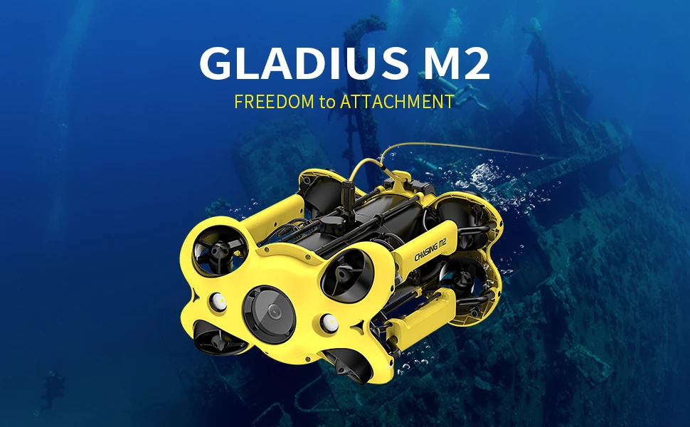 The Gladius M2 professional underwater drone has 8 vector thruster layouts and supports 4K + EIS underwater cameras 15 S03787d703e524a7481c588ed3c7437afH The Gladius M2 professional underwater drone has 8 vector thruster layouts and supports 4K + EIS underwater cameras