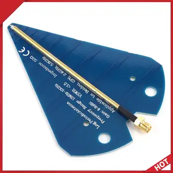 Antenna Log-Periodica Mini 1300MHz-10GHz SMA-Femmina, Antenna Direzionale RF a Banda Ultra Larga per Misurazioni a Banda Larga