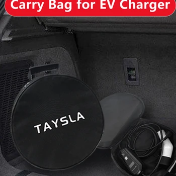 TAYSLA 휴대용 보관 가방, 전기 자동차 충전기, 타입 2 충전 케이블