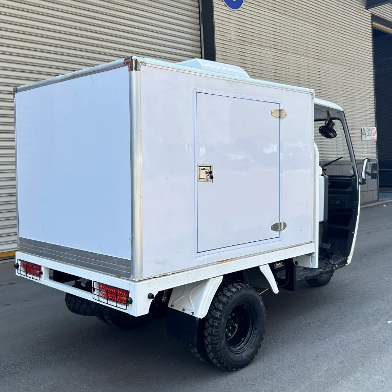 2025 Best Seller Factory Direct Sales KAINIU Closed Cargo With Refrigerator Tricycle 8℃~-18℃ Adjustable Tricycle Motorcycle - Image 5