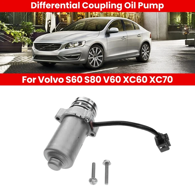 

1 Piece 31367750 New Car Differential Coupling Oil Pump Silver Metal For Volvo S60 S80 V60 XC60 XC70