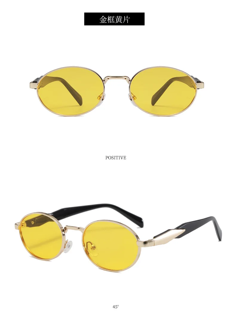 Luxury Brand Sunglasses for Men and Women Unisex Fashion Sun Glasses Oval Unisex Stylish Eyewear Shades Round Sunglasses
