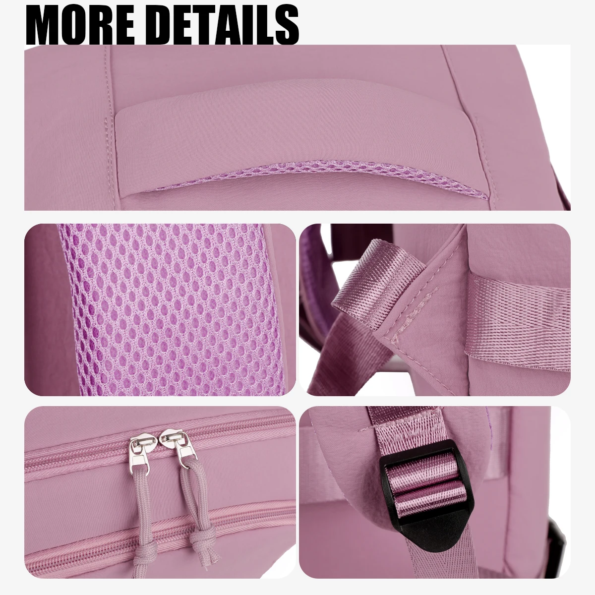 Backpack Women's Work Commuting Travel Multifunctional Computer 16inch Water-Repellent Large Capacity Student School Bag Business Meeting Registration Travel