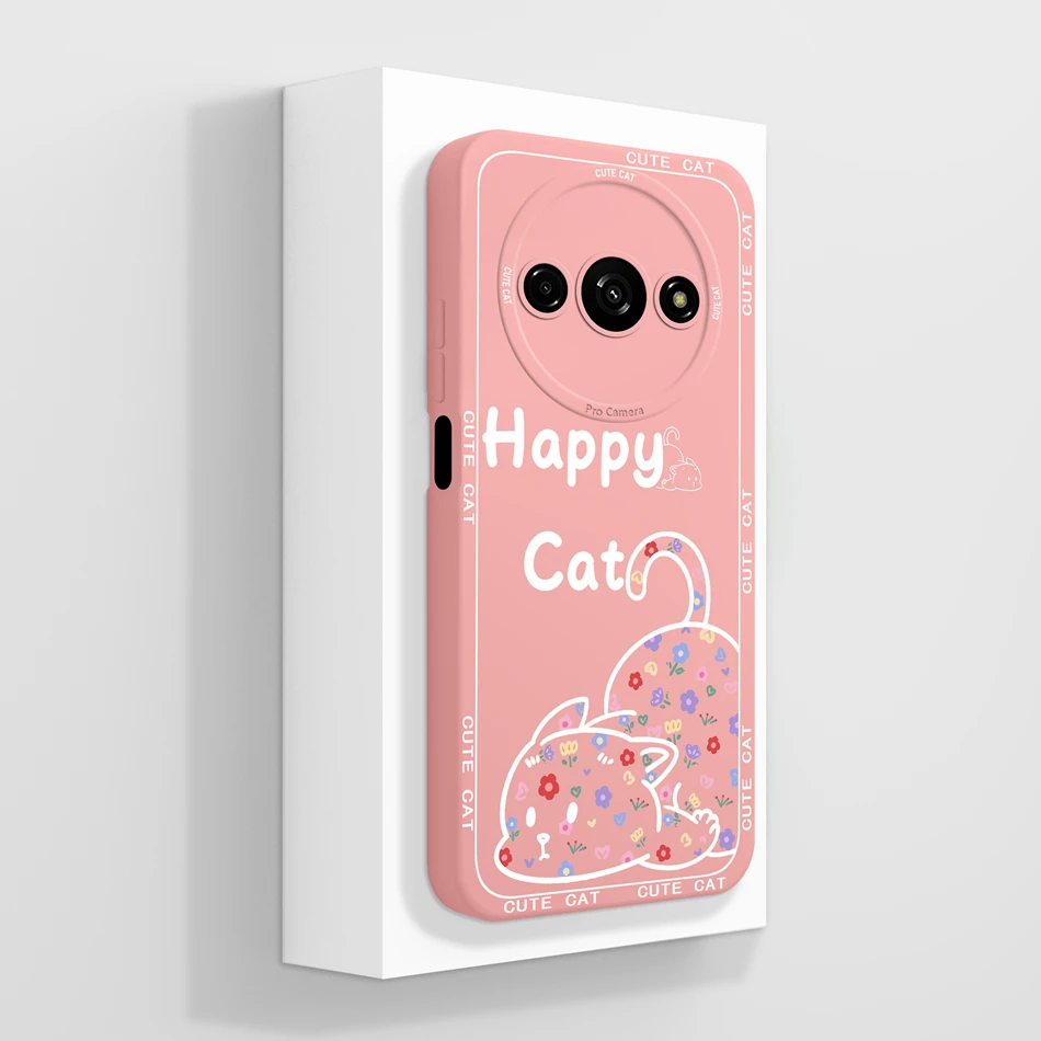Panda Design Full Coverage Shockproof Liquid Silicone Bumper Case - Soft & Smooth Back Cover