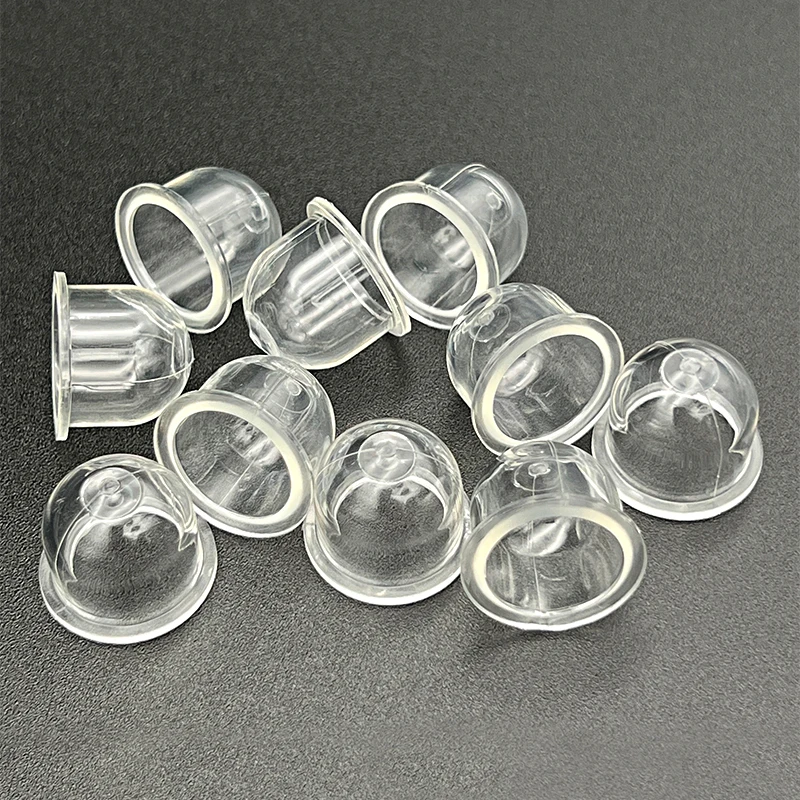 Brush Cutter Accessories Carburetor Parts 10 Pieces Transparent Fuel Bubble 19mm Used for Fuel Extraction — view 5