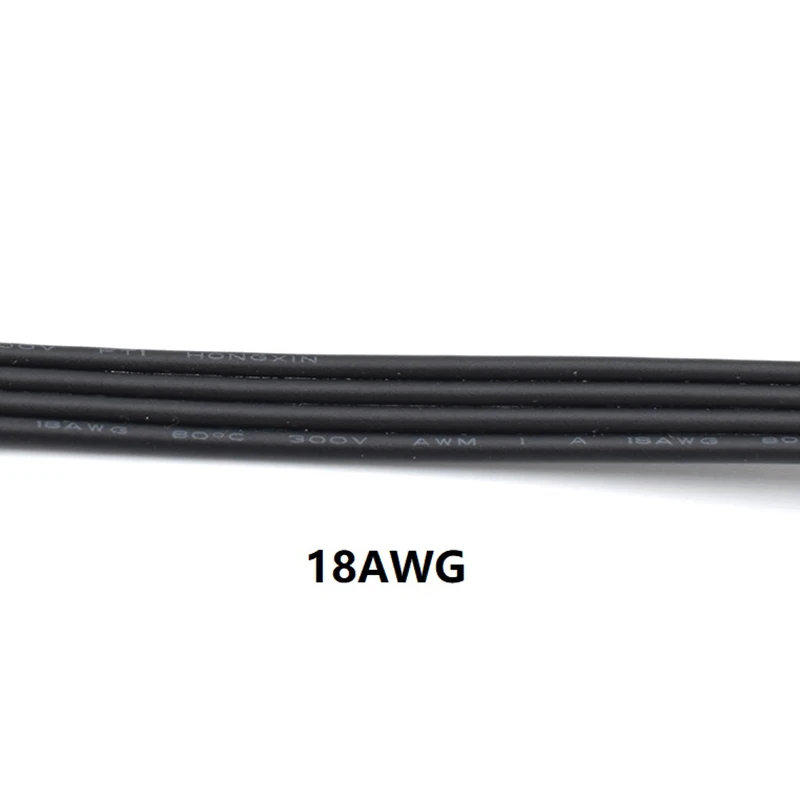 18AWG Molex 4 Pin IDE 4PIN Female to Male HDD IDE Computer Internal Power Supply Extension Cable