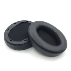 Enhanced Comfort Ear Pads Replacement Cushion Cups for Headphones (Black)
