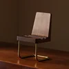Black Walnut Creative Phone Stand Small Stool Solid Wood Internet Red Chair Flat Card Seat Desktop Decoration Wooden Lazy Man 5