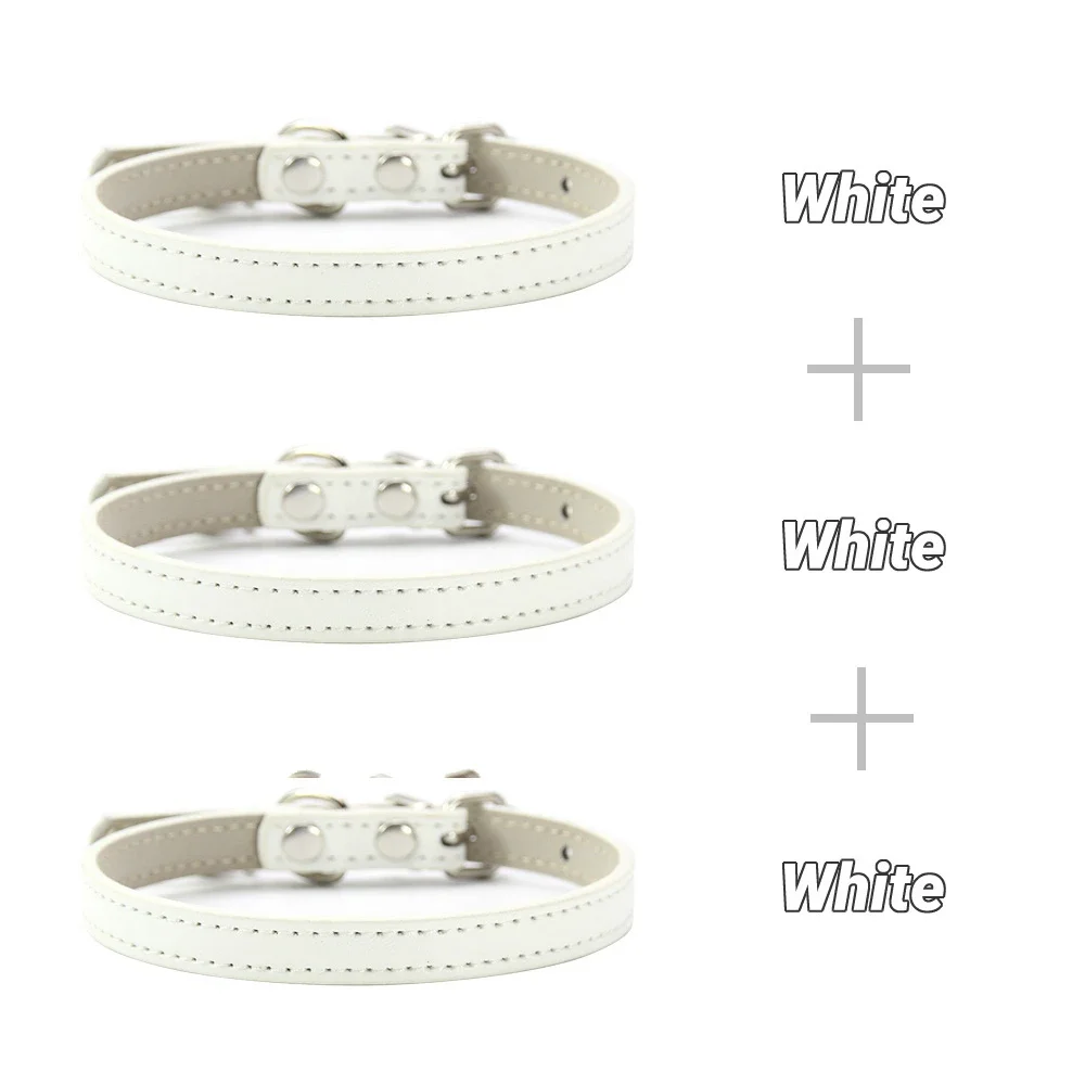 3 PCS White