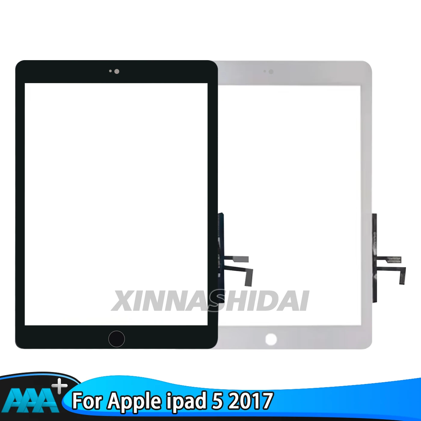 ForiPad52017TouchScreenDigitizerandHomeButtonFrontGlassDisplayTouchPanelA1822A1823-AliExpress7