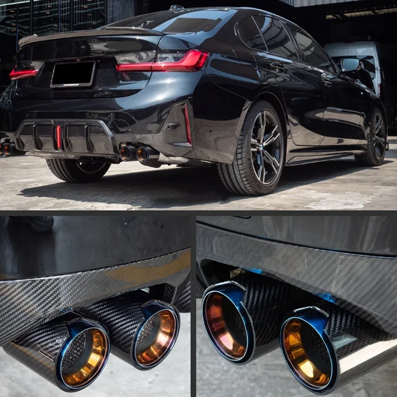 排気チップ と互換性がある BMW M240 M340 M440 G20 G21 G23 G42 ブラック