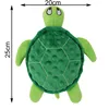 Dog Squeaky Toys Turtle Shape Plush Dog Cat Toy No Stuffing Crinkle Interactive Chew Toys for Small Large Dogs Puppy Plaything 3