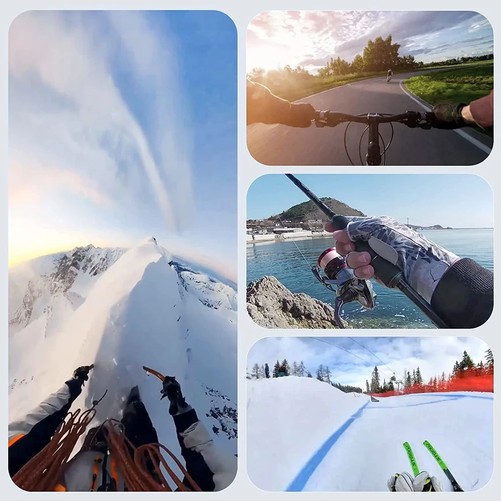 Wearable Neck Hanging Lazy Phone Holder First Perspective Recording Of Life Cycling Outdoor Live Mobile Phone Hanger Bracket