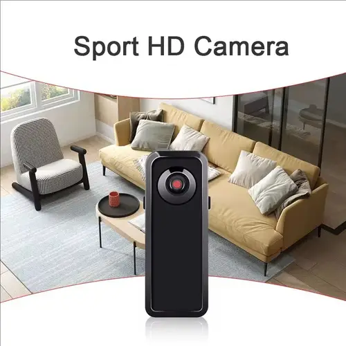 Portable Mini HD DV Camera Body Camcorder Mount Video Recorder Nanny Security Cam Sports DVR Webcam for Home Office Security - Image 6