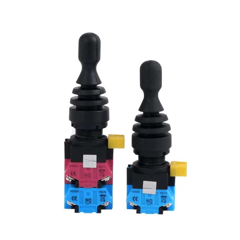 Interruptor Transversal do Joystick da Alavanca Única Momentâneo Mantido Posição Travamento Normalmente Aberto Reconjunto 22 mm Hkl-fw22 24