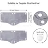 Outdoor Accessories 6Pcs Safety Helmet Lining Pad Soft Hard Hat Sweat Band Work Place Summer Snap-On 4