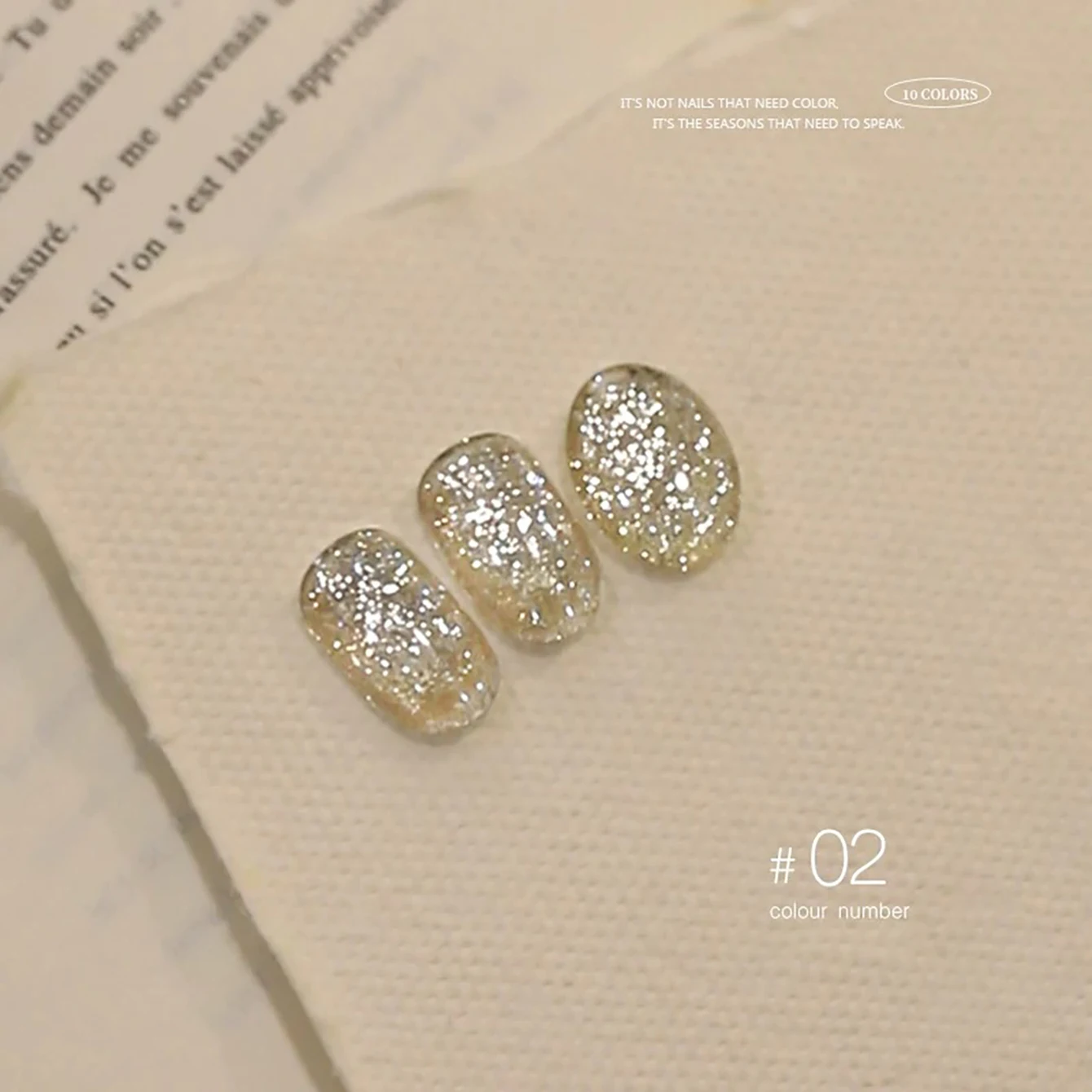 1개 ZH 봄 여름 폭발적인 인기 골드 코인 젤 네일 폴리쉬 2026 신상 기질 미백 네일 젤