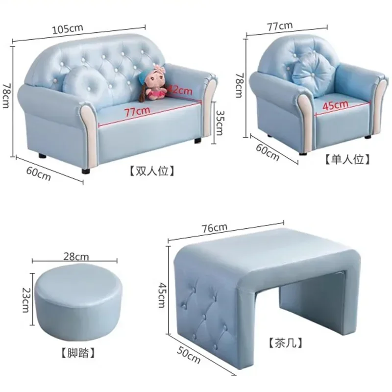 Children Sofa Children's Couch Child Furniture Reading Chair Mini Sofas Girl Kids Childrens Kinder Toddler Chair Room Little LT