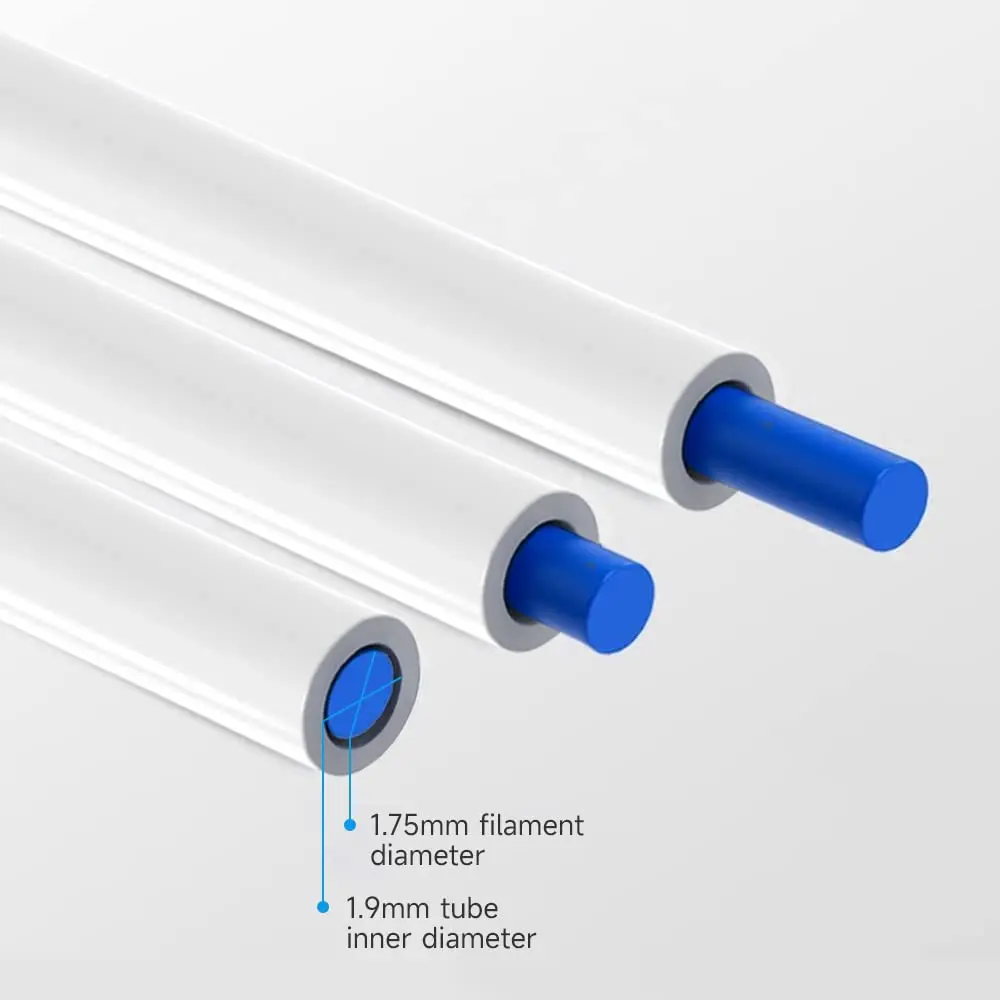 Creality 3D 프린터 Bowden Tube 1M 2M 3D 프린터 PTFE 튜브 Bowden Tubing 업그레이드 1.75mm 필라멘트 Ender CR 시리즈