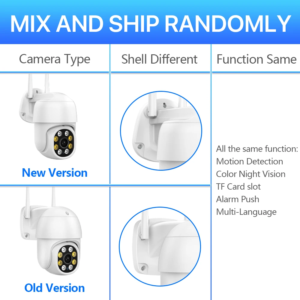 8MP 4K Caméra IP Sans Fil 5MP Rue Extérieure WIFI PTZ Caméra Dôme De Vitesse d'icsee de 1080P 3MP HD AI Suivi Automatique de Surveillance de télévision en CIRCUIT FERMÉ