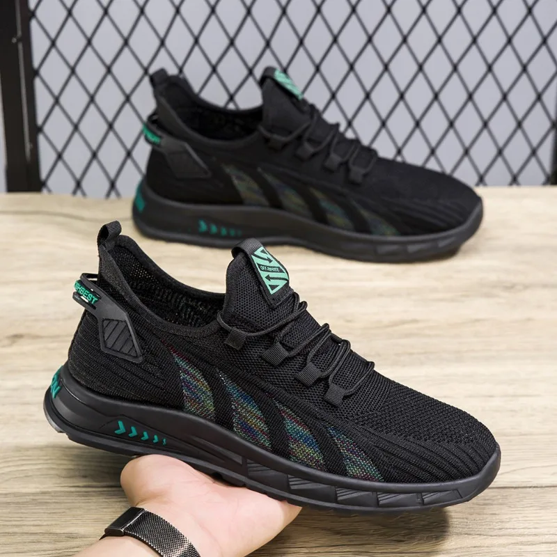 Men's Sneakers Mesh Breathable Casual Shoes Outdoor Comfortable Lightweight Running Shoes for Men Lightweight Tennis Shoes 3