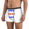 Your Image Here Man's Boxer Briefs Underwear Customizable Free Design Highly Breathable Top Quality Gift Idea 3