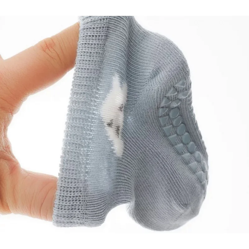 2 Pairs Baby Safety Knee Pads Cartoon Design Toddlers Protector Crawling Elbow Cushion Floor Socks For Girl Boy