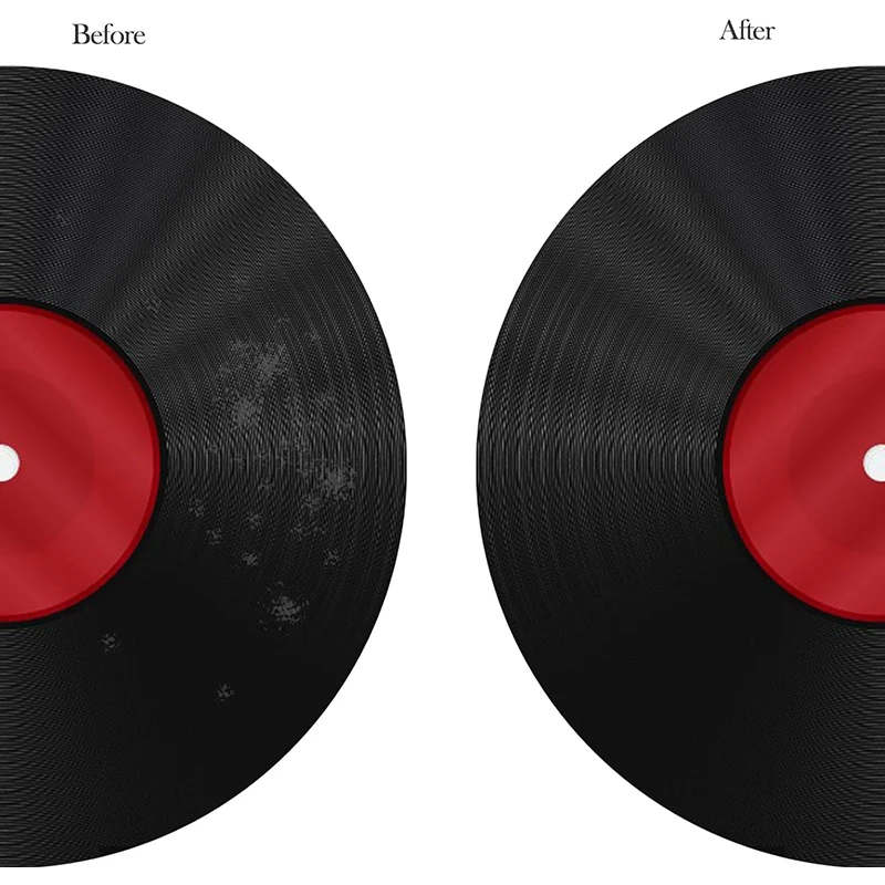 Vinyl Record Brush Cleaner Kit, vinyl record brush