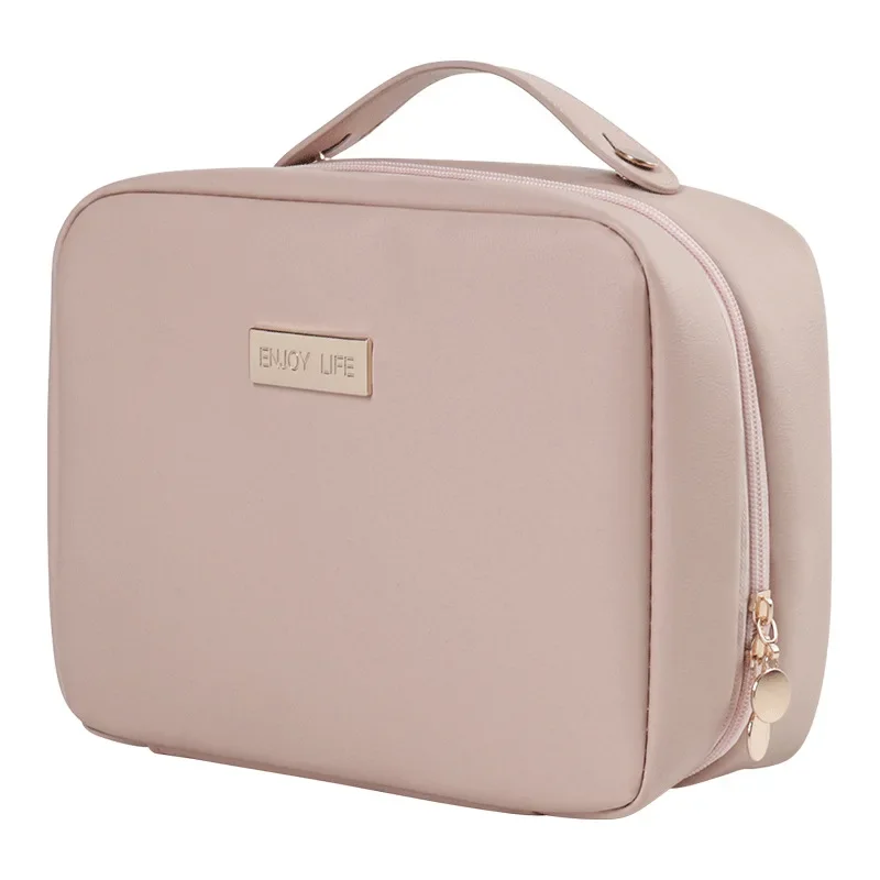 Borsa da Viaggio per Cosmetici da Donna, Grande Capacità, Organizer per Articoli da Toilette, Custodia Portatile per Trucchi, Pochette Impermeabile per Makeup - immagine 5