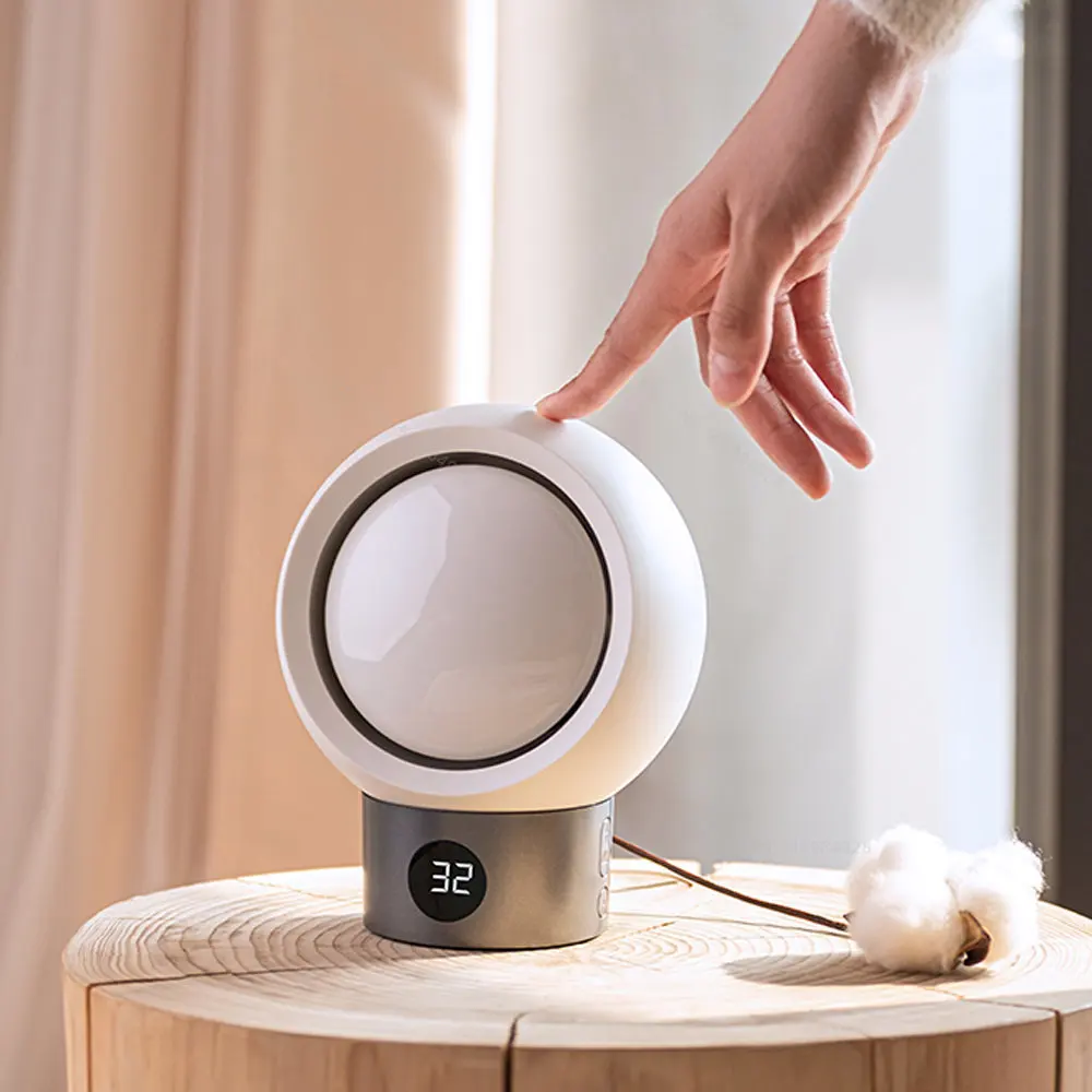 220v 500w Mini Planet Electric Heater Portable Desktop Small Fan Warmer  9-speed Temperature Control Warmer Machine For Winter - Smart Remote  Control - AliExpress