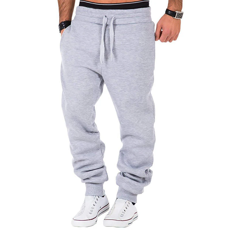 

New Men's Jogging Casual Pants Workout Fitness Men's Sports Sports Pants Leggings Drawstring Fashion Sports Pants