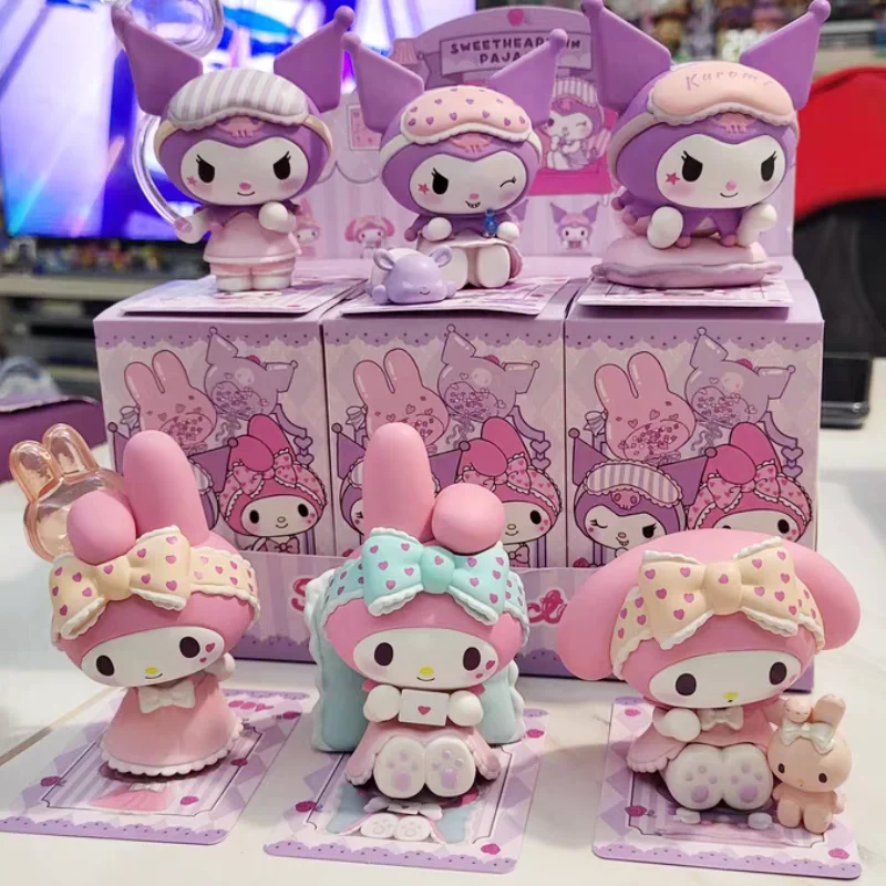 MINISO Sanrio Characters Fluffy Rabbit Series Confirmed Blind Box Figure  HOT