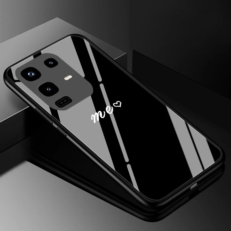 Enhanced Protective Hard Back Bumper with Tempered Glass Screen Guard