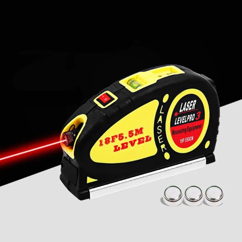Professional Infrared Laser Level Line Lasers Tape Measure Digital