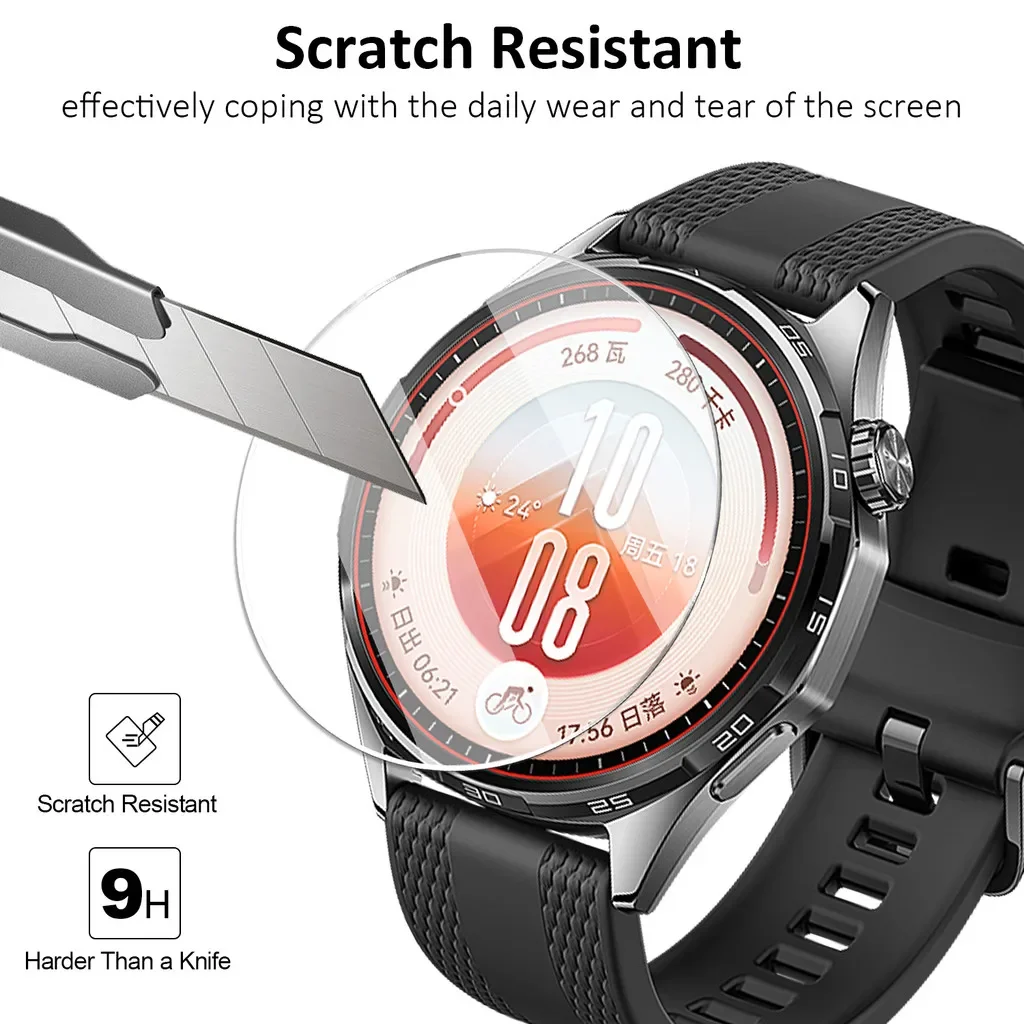 Premium Tempered Glass Screen Protector for Huawei Watch - Anti-Scratch Film Accessories