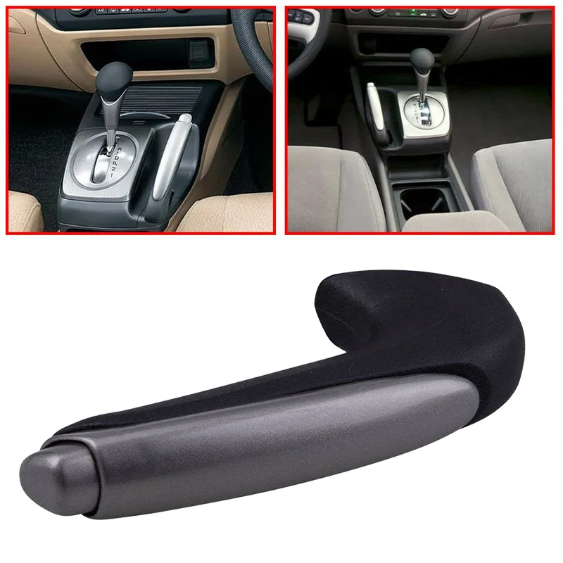 Car Parking Hand Brake Handle Lever Cover Emergency HandleSleeve For Honda Civic 2006 2007 2008 2009 2010 2011 47115-SNA-A82ZA