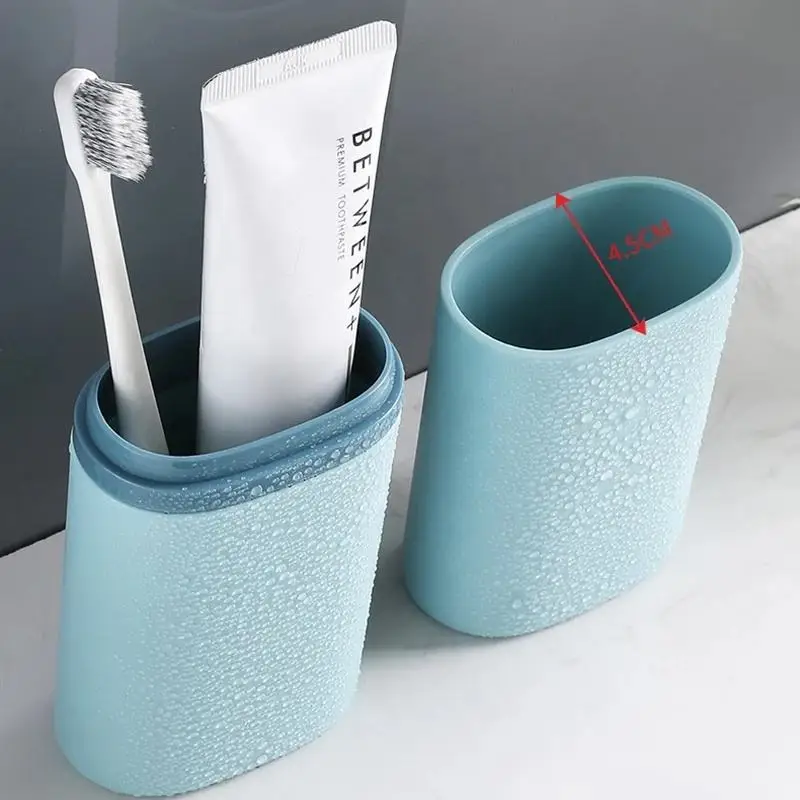 Portable Toothbrush Cup Student Dormitory Toothbrush Bucket Wash Cup Travel Mug Toothpaste Storage Box toothbrush cup set toothbrush cup toothbrush storage box