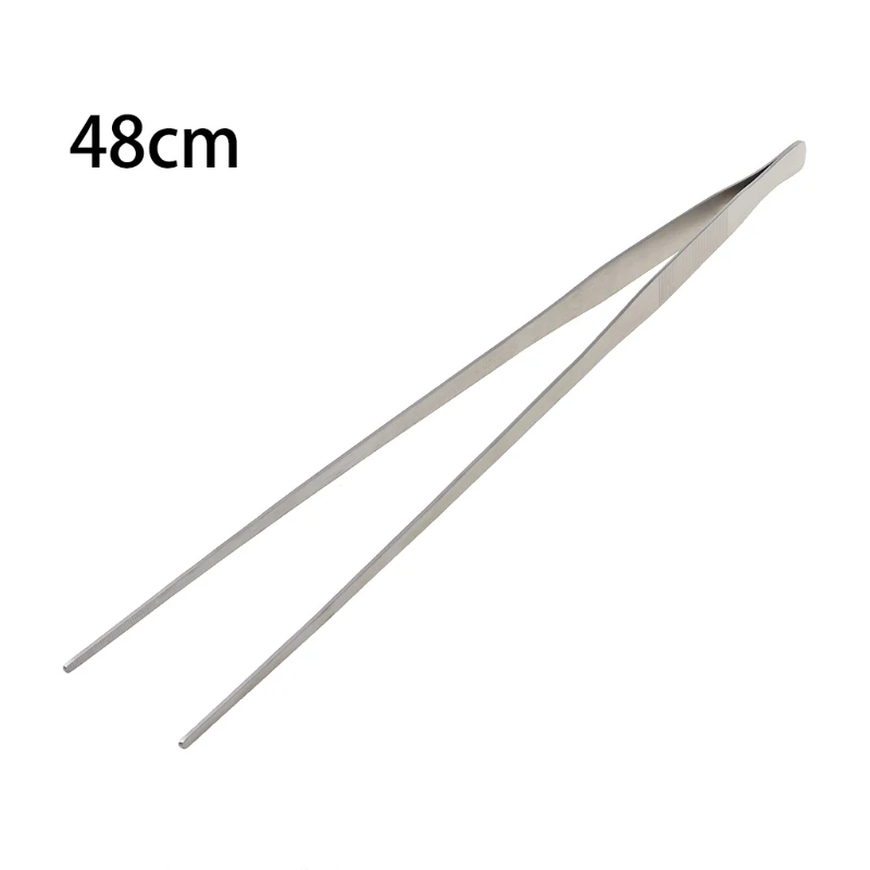 

Aquarium Live Tank Curve Plant Long Tongs Stainless Steel Tweezers 27/38/48cm
