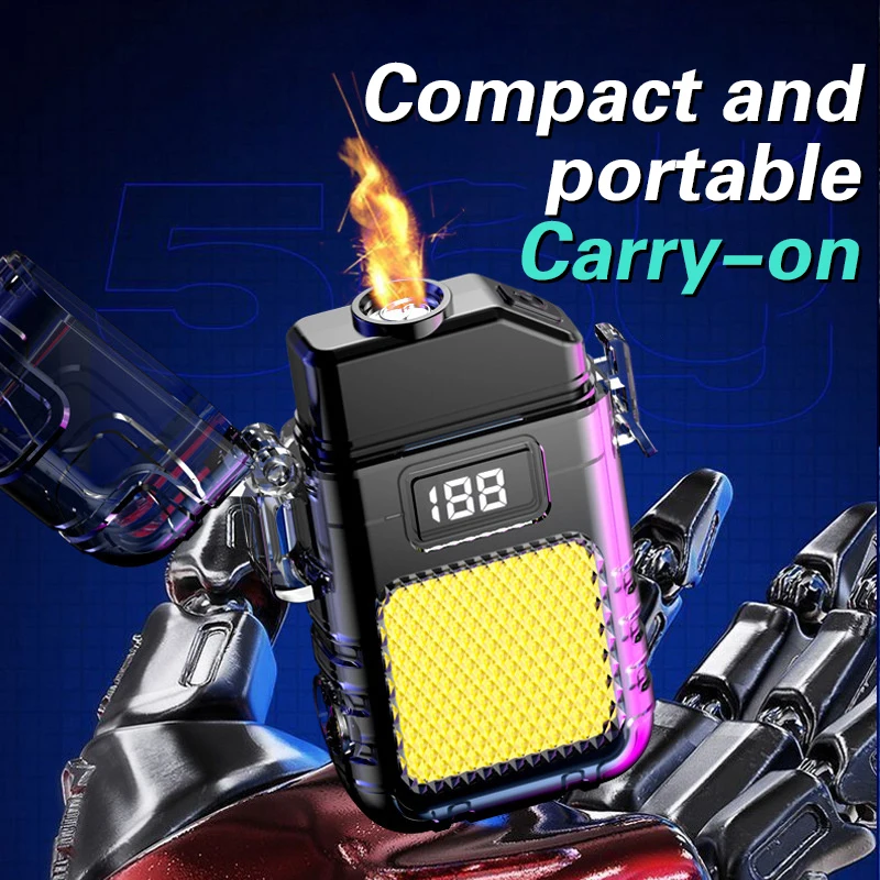 Powerful Flashlight Outdoor Waterproof Arc Lighting Multifunctional Portable Keychain Light Type-C Rechargeable portable flashlight,portable torch