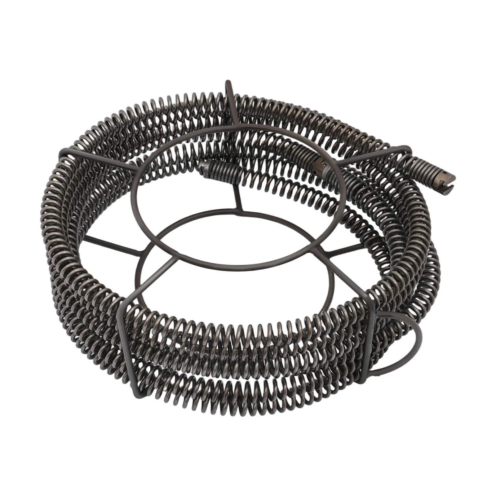 22 mm 7 m Kanalöffner mit verschlüsselter Feder, Rohrreinigungs-Federspiralen-Set, Rohrreinigungsspirale zum Reinigen von hartnäckigen Clogs – Detail 13