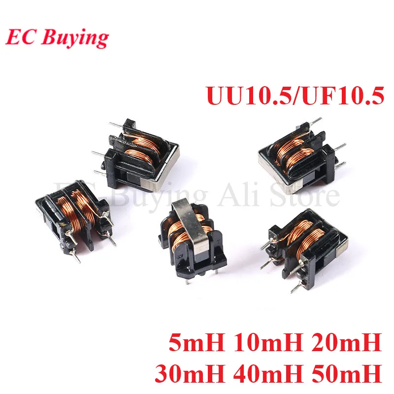 5pcs Uu10 5 Uf10 5 Common Mode Choke Inductor 5mh 10mh 20mh 30mh 40mh 5pcs uu10 5 uf10 5 common mode choke inductor 5mh 10mh 20mh 30mh 40mh