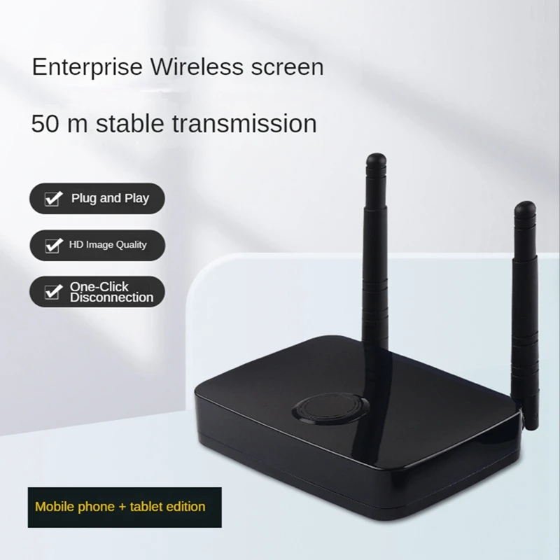 

1 Set 4K 30Hz 50M 5G Wireless Receiver For Multimedia TV Stick Projector, Monitor PC
